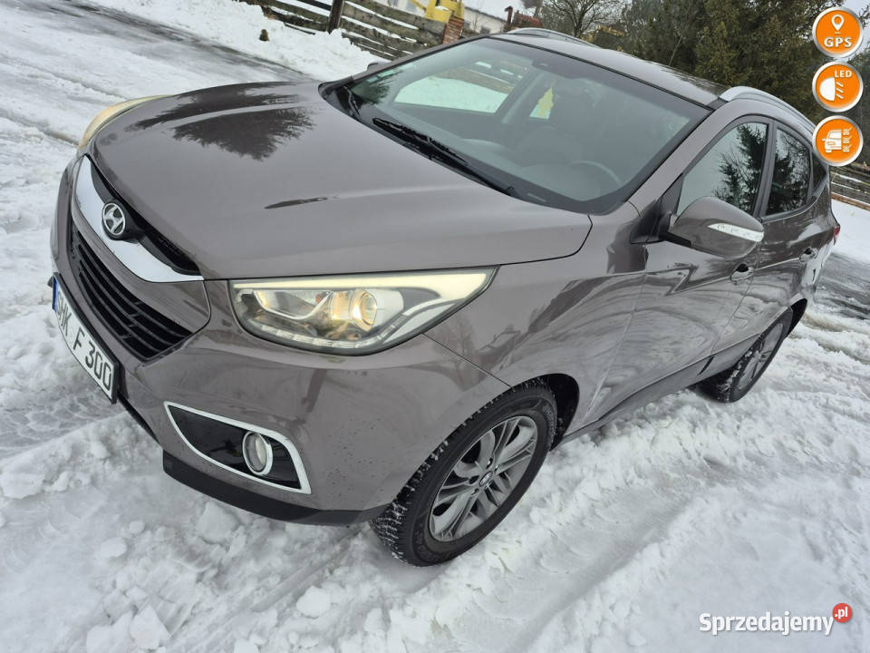 Hyundai ix35 16 benzyna grzane fotele navi SUV Drelów sprzedam