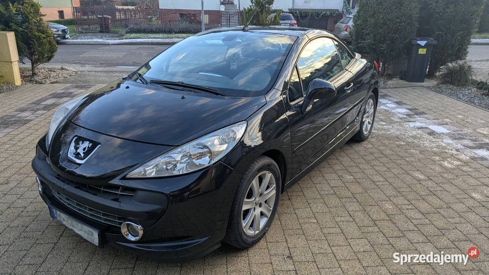 Peugeot 207 16 CC VTi 120 2008 stylowe cabrio manualna Brzeg