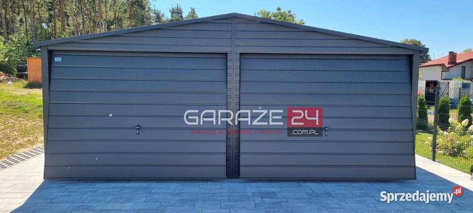 Garaż blaszany Premium 6x580m profil OCYNKOWANY 35m2 Oława