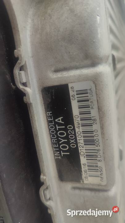 TOYOTA AVENSIS T27 20D4D KOMPLET CHŁODNIC świętokrzyskie Włoszczowa