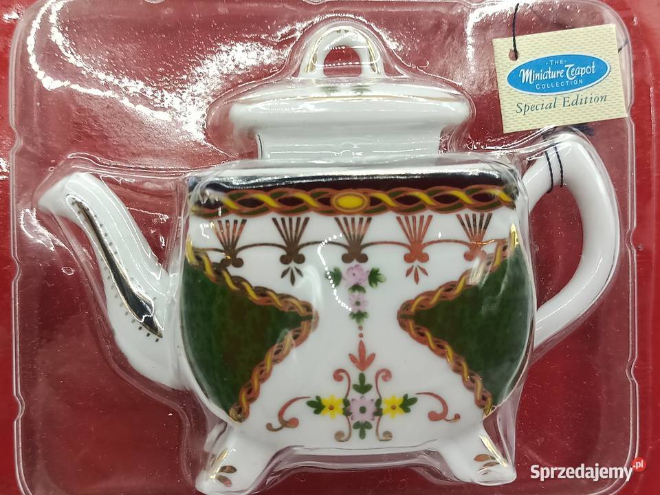 Imbryk kolekcja miniaturka Porcelana Art wzór z Zamość