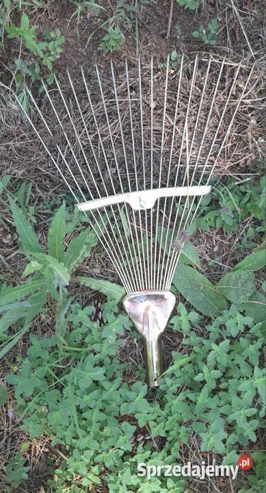 Grabie do liści regulowane żółty cynk Szczecin