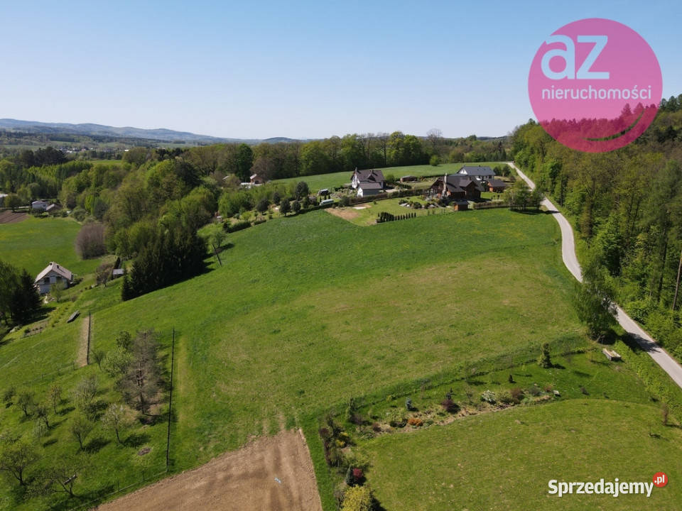 Malownicza widokowa działka budowlana koło Sprzedaż