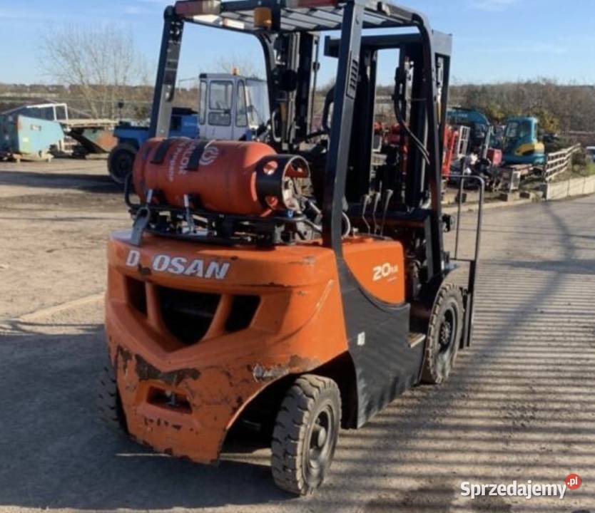 Wózek widłowy Doosan 20 PLUS 2t triplex 2018 lpg Ropczyce sprzedam