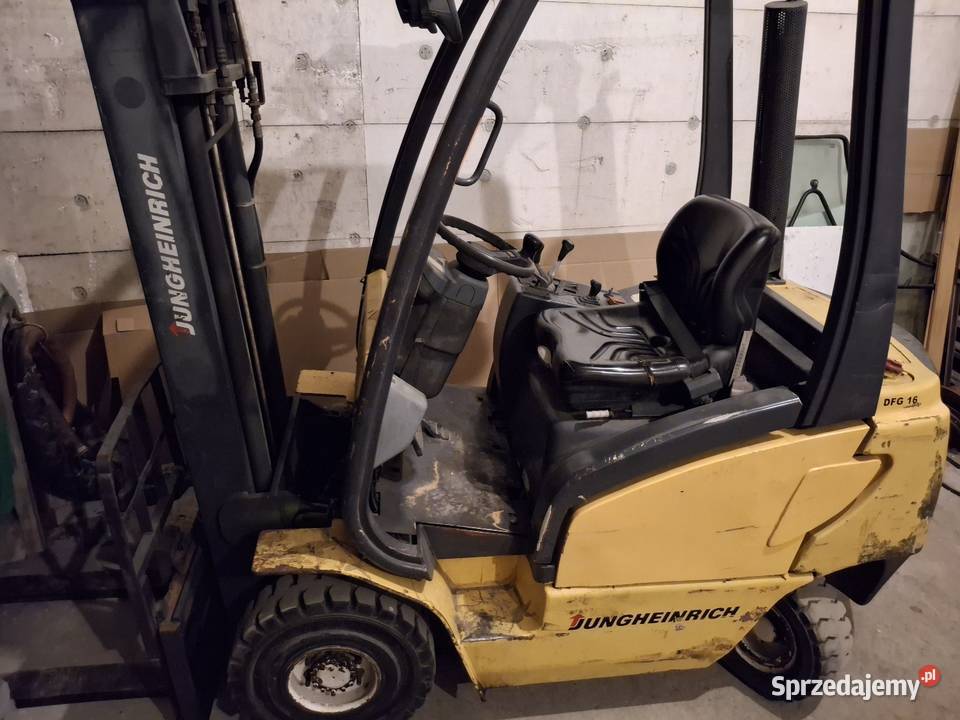 Wozek widłowy Jungheinrich dfg316 Przesow maszt diesel Wózki widłowe wielkopolskie Pyzdry