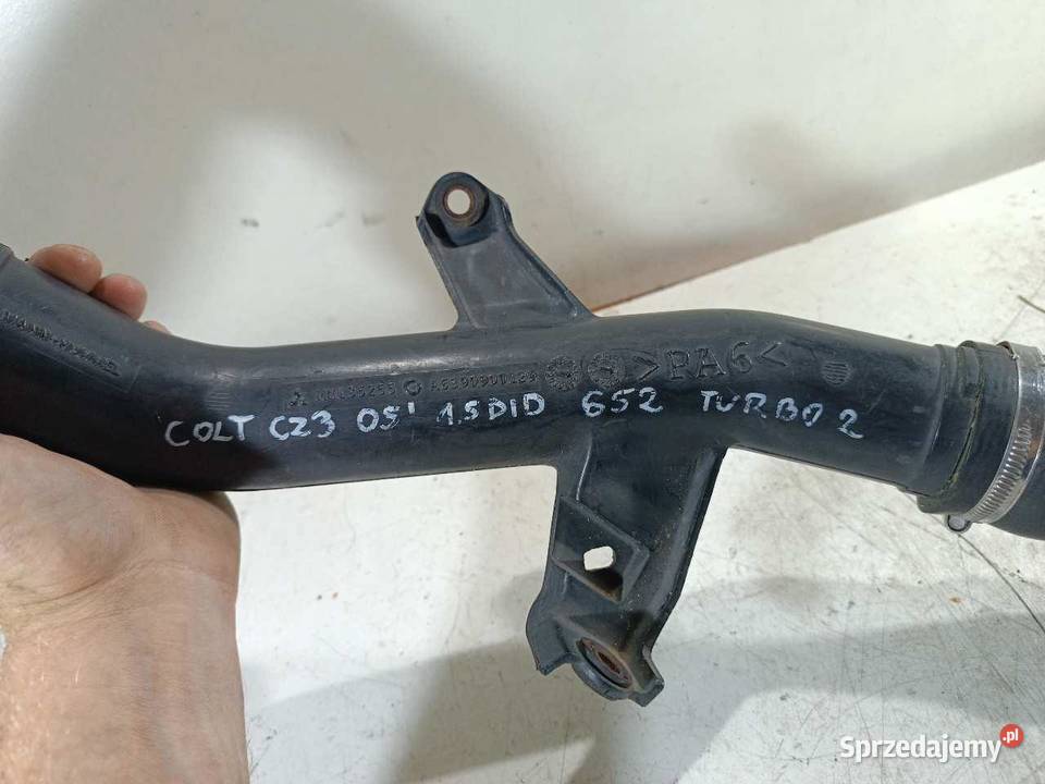 WĄŻ RURA TURBO TURBINY MITSUBISHI COLT CZ3 15 Przewody powietrza sprzedam