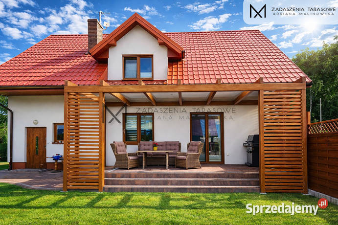 Zadaszenie na taras z drewna Producent Klasa