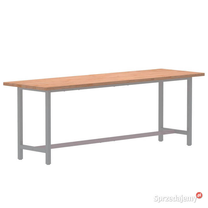 Blat do biurka 180x55x25 lite drewno bukowe Warszawa