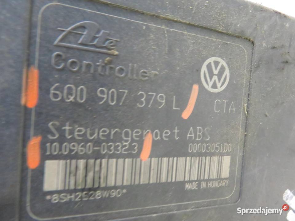 POMPA ABS VW POLO IV 9N 6Q0907379L 10096003323 osobowe