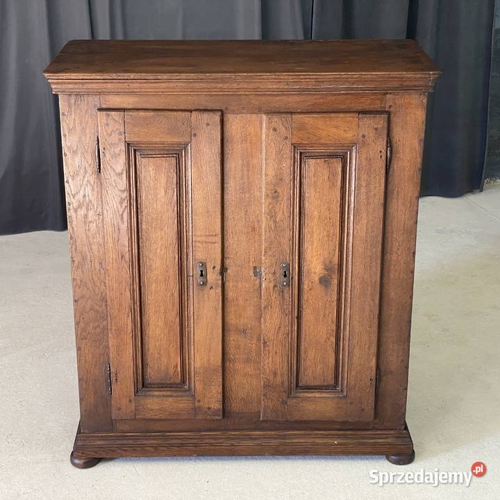 Szafka dębowa rustykalna XIXXX w lite drewno