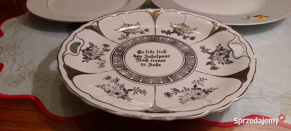 Porcelanowa patera sygnowana użytkowa mazowieckie Warszawa