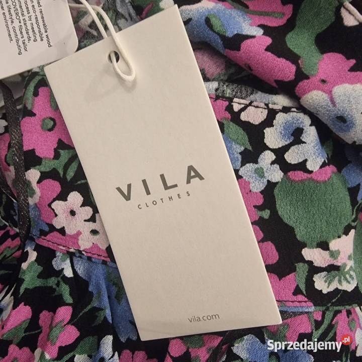 Maxi spódnica w kwiaty Vila S Kraków