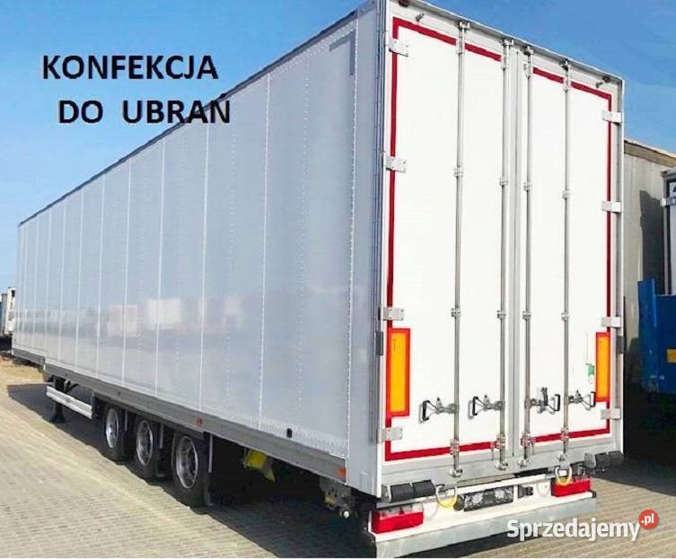 naczepa do ubrań do konfekcji UBRNIOWA Talson