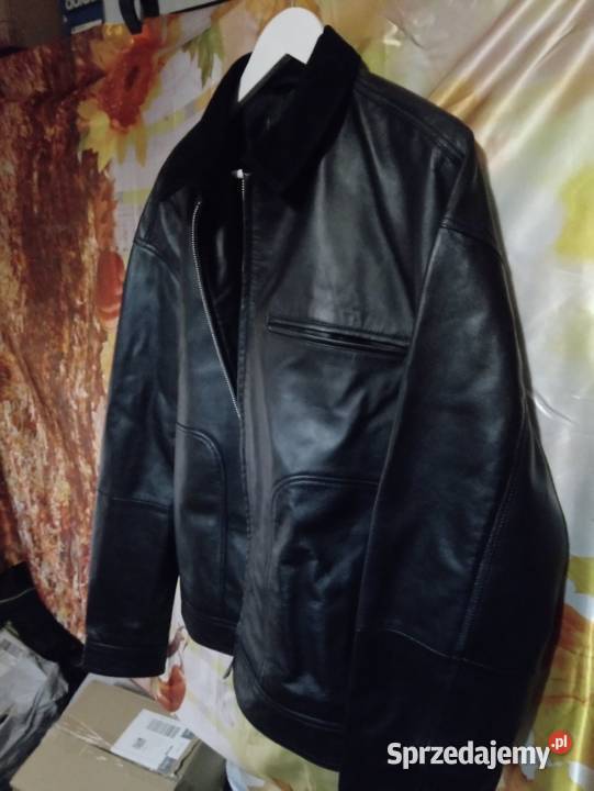 Kurtka skóra naturalna Asos męska rozmiar M nowa