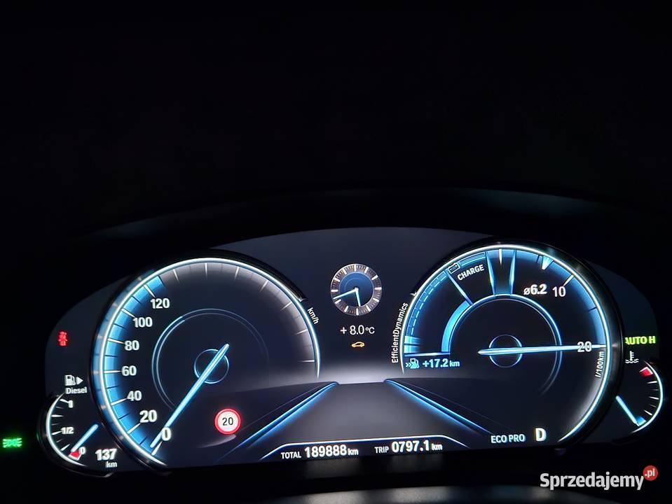 BMW G31 525D 231 ogrzewanie postojowe poduszka powietrzna Seria 5 Rzeszów