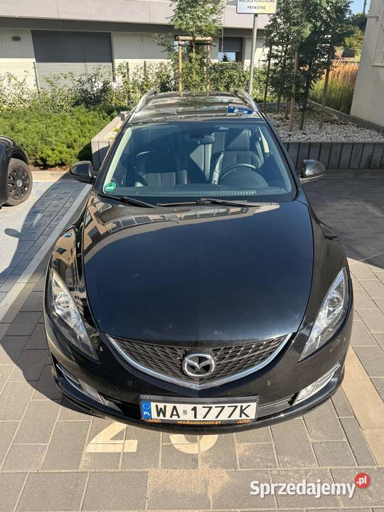 Mazda 6 20 benzyna 2009 132 265 Czarna 25 000 Warszawa sprzedam