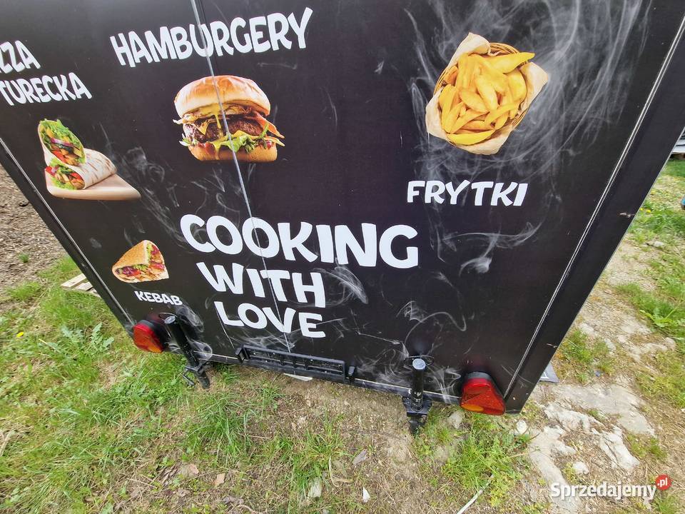 przyczepa gastronomiczna food truck naczepa Limanowa