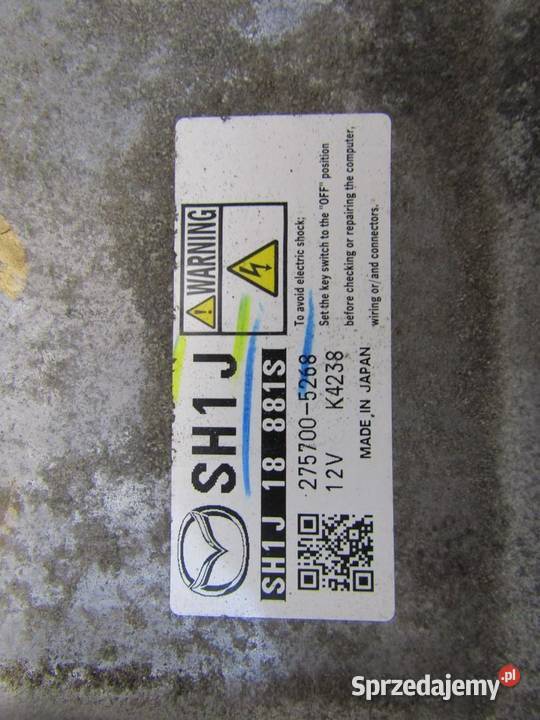KOMPUTER STEROWNIK SILNIKA 22 D MAZDA CX5 CX5 I sprzedam