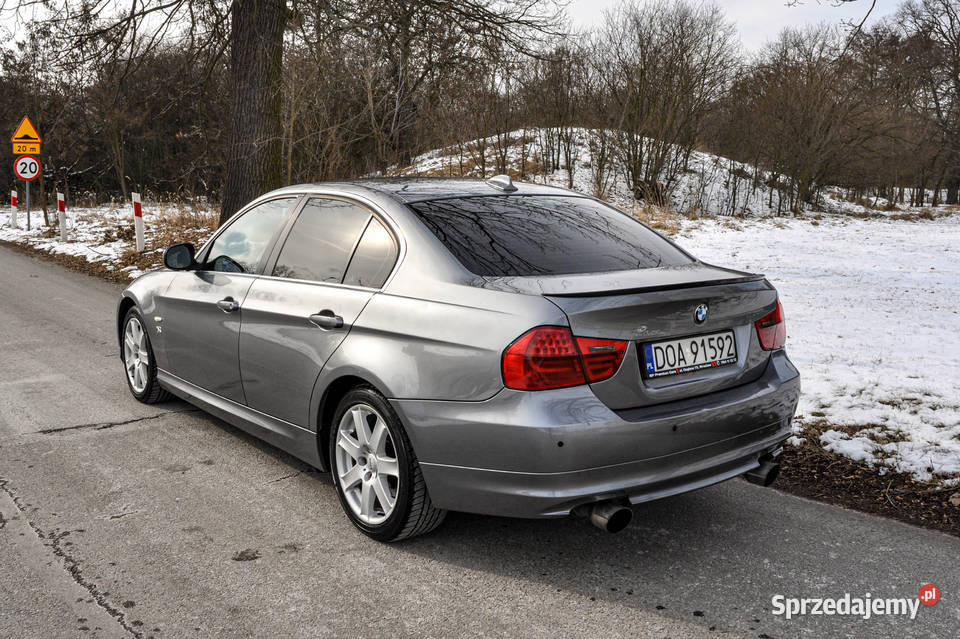 BMW Seria 3 20d 2009 r Lift iDrive manualna Wrocław