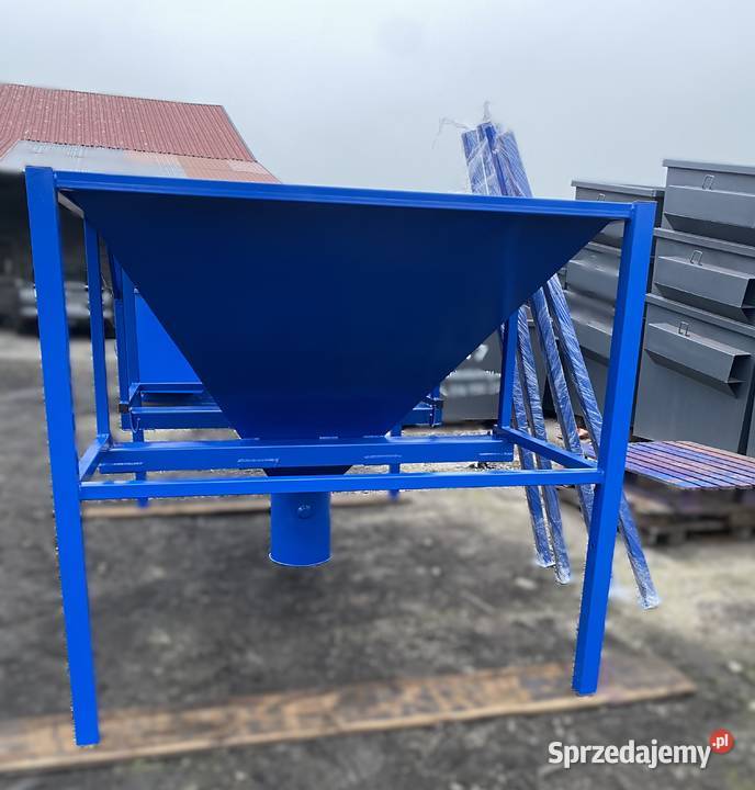 Kosz zasypowy paczkarka Bufor przyjęciowy do big Niedrzew Pierwszy sprzedam