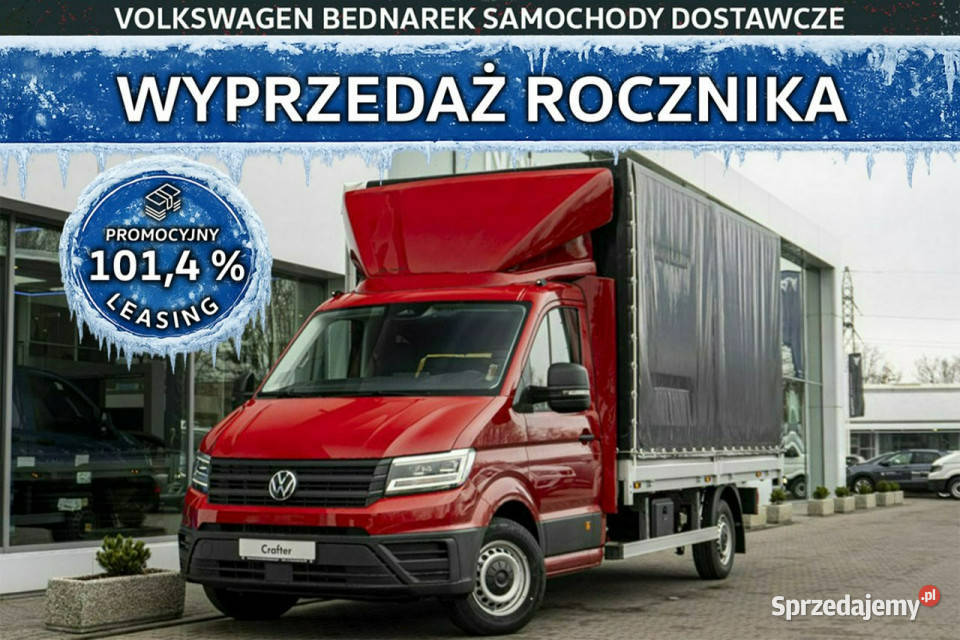 Volkswagen Crafter FL Podwozie z pojedynczą Rok produkcji 2025 Łódź