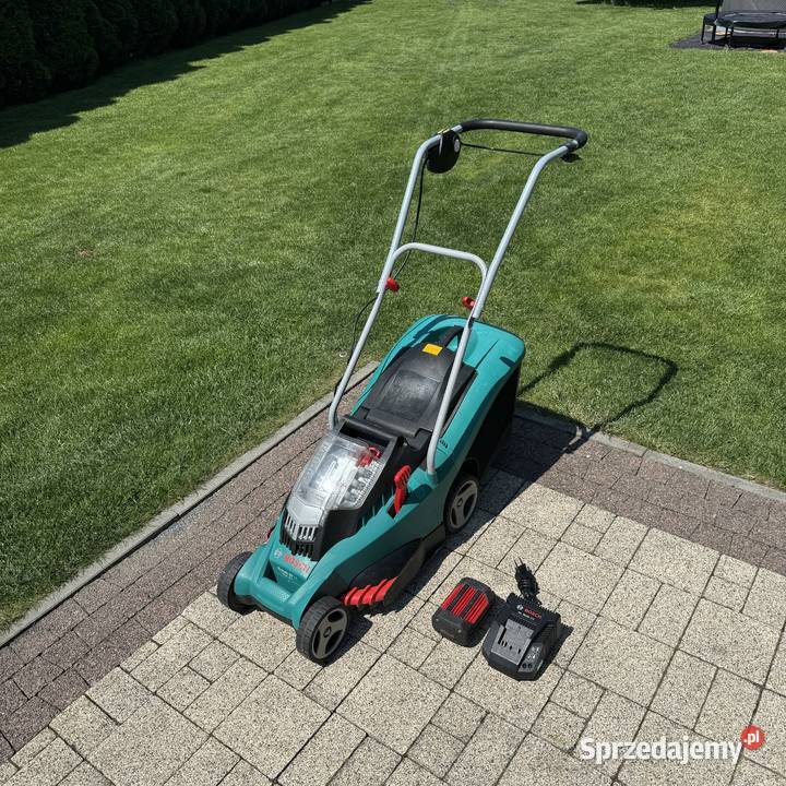 Kosiarka akumulatorowa Bosch Rotak 37Li z koszem Kosiarki akumulatorowe Lubin