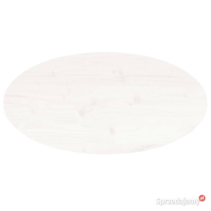 Blat stołu biały 80x40x25 lite drewno sosnowe mazowieckie Warszawa
