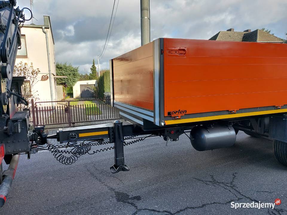 przyczepa do przewozu materiałów budowlanych 14400kg Stęszew