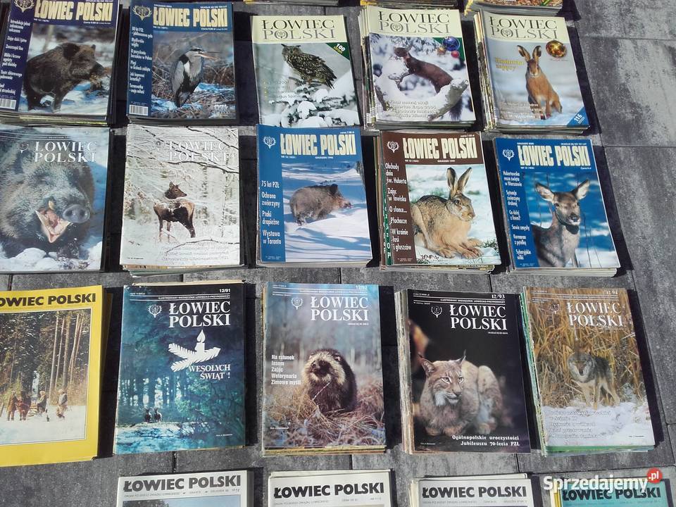 Łowiec Polski kolekcja 393 gazet myślistwo małopolskie Kraków
