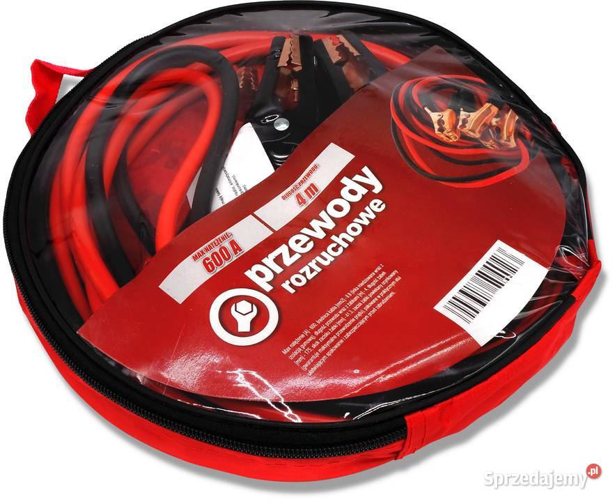 Mocne Przewody Kable ROZRUCHOWE 600A 4M 1224V Solec Kujawski sprzedam