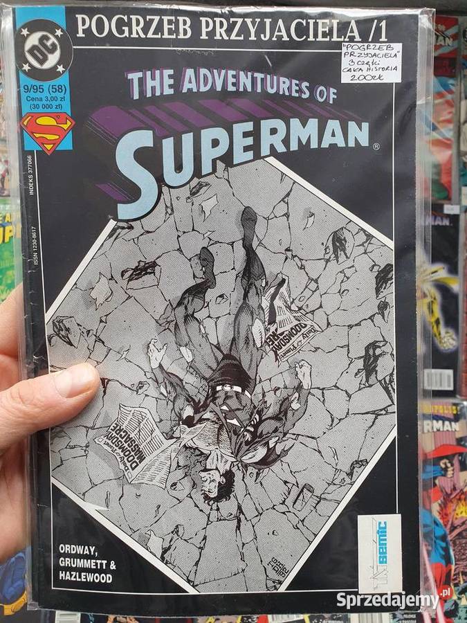 Superman zestaw 70 komiksów wyd TMSemic lata Gdynia