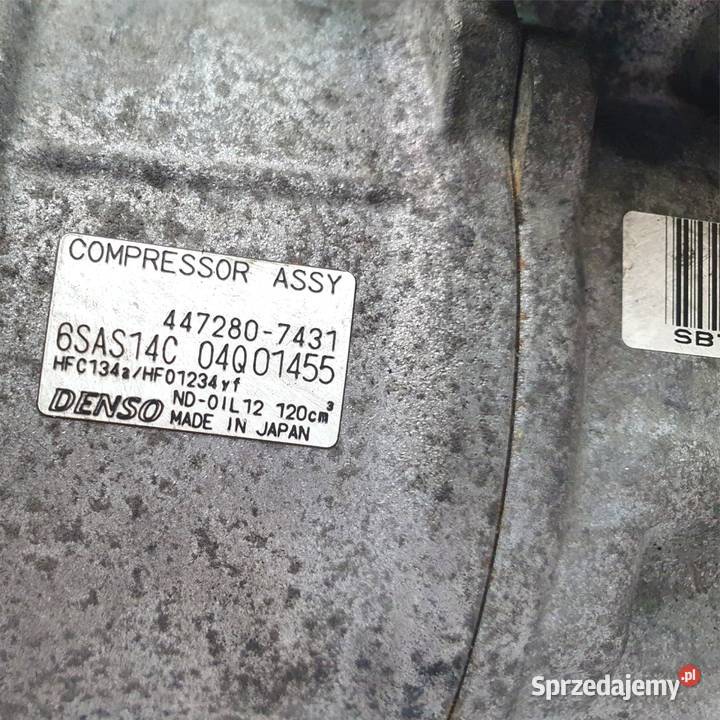 SPRĘŻARKA KLIMATYZACJI Mercedes Klasa A B Citan Kompresory klimatyzacji lubelskie