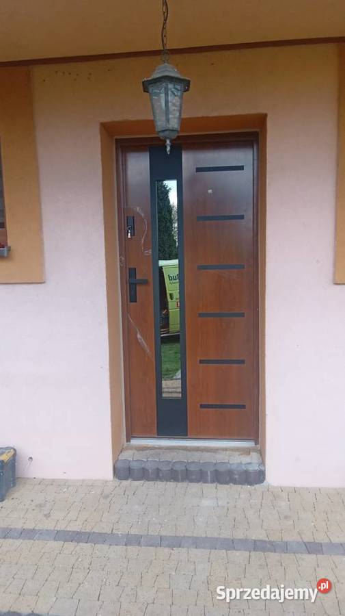 Drzwi zewnętrzne z montażem do bloku ręki Piotrków Trybunalski