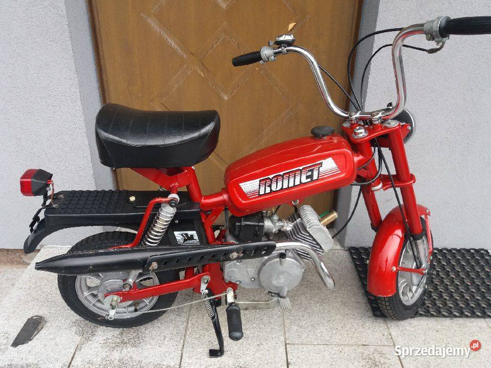 Motorynka Romet nowa czerwony Białystok sprzedam