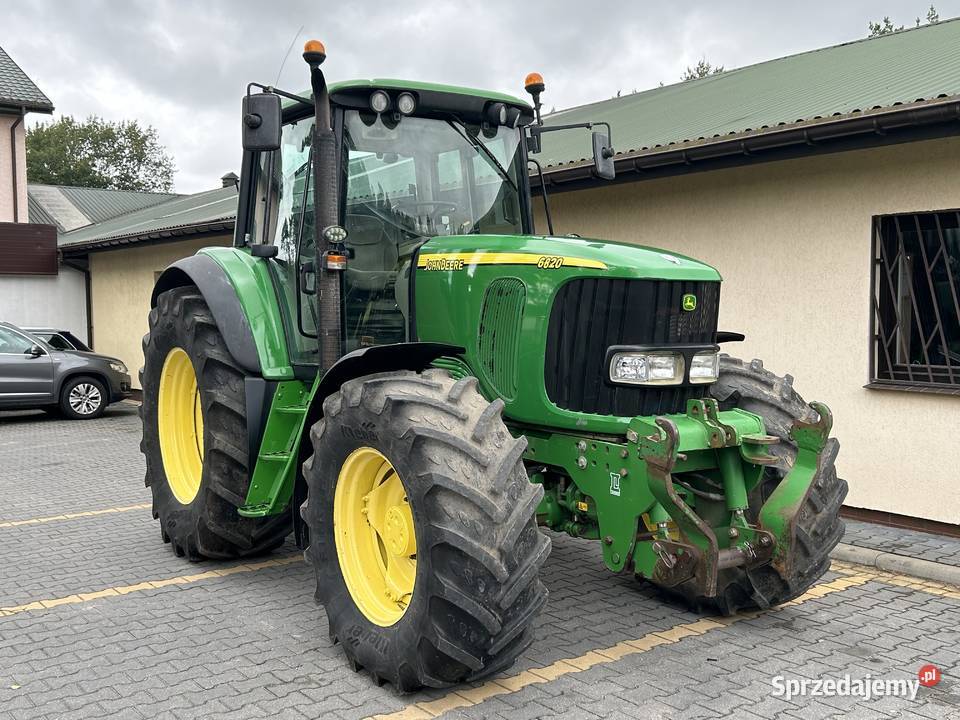 John Deere 6820 TUZ JD 6610 Ares 640 Renault mazowieckie Laskowiec sprzedam