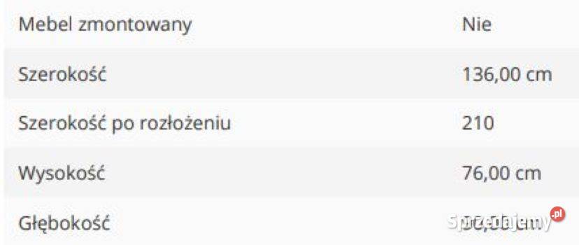 Sprzedam stół rozsuwany MODERO kolor venge