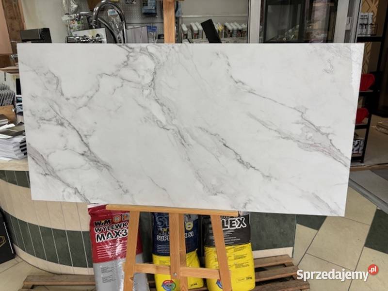 Gres marmur biały 60x120 paradyż carrastone