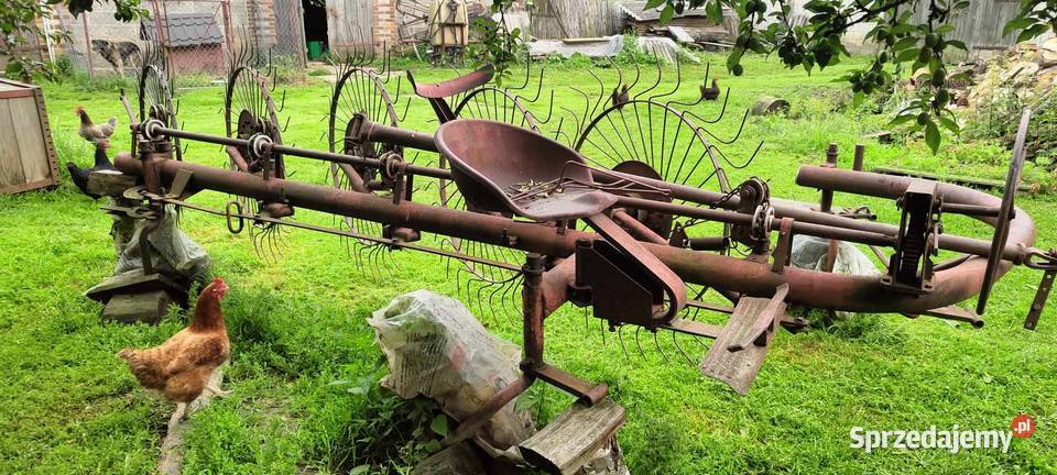 Zgrabiarka Pająk Przewracarka do siana grochu Zamość