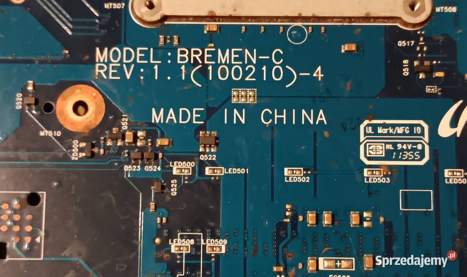 Samsung R540 Płyta Główna Uszkodzona Samsung Opole