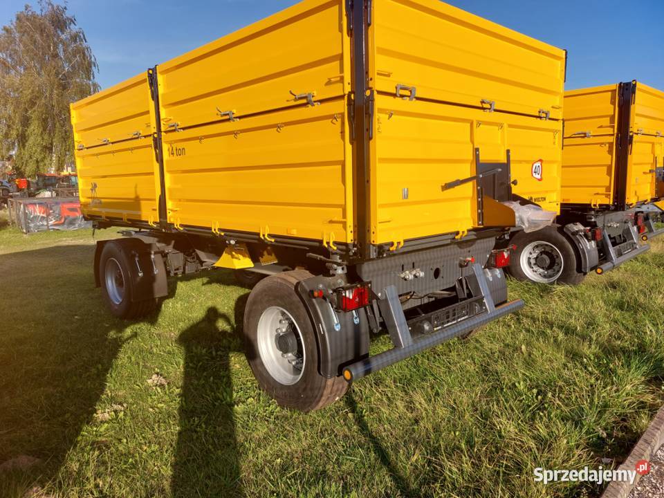 Przyczepa Rolnicza Burtowa PRS2 14 Ton Wielton Jatutów - Sprzedajemy.pl