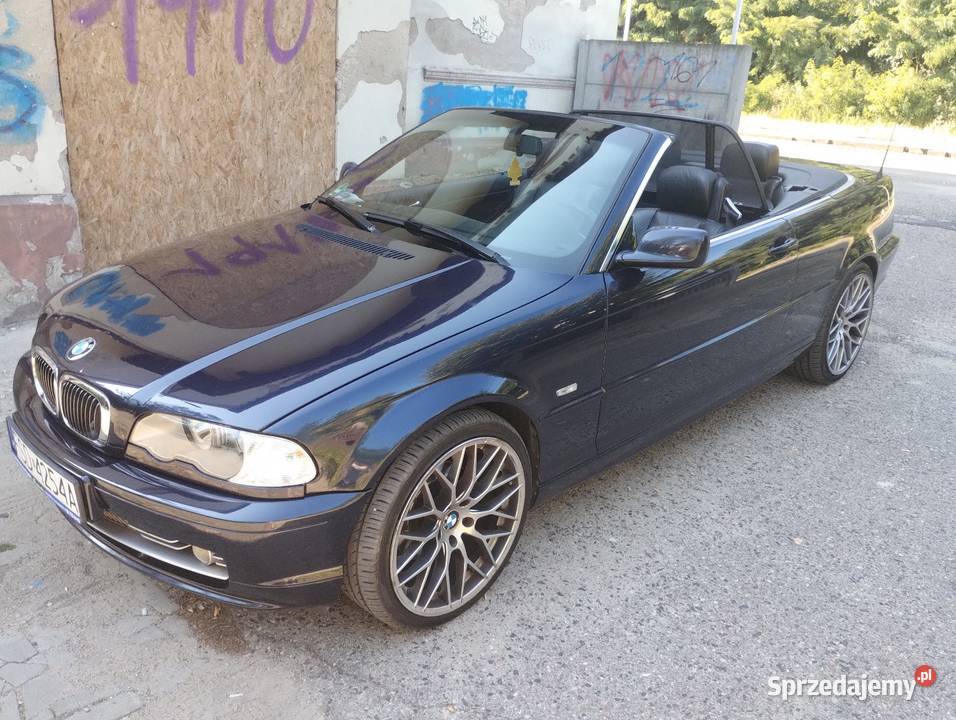 Bmw E46 Cabrio M54 170 alufelgi 19 2/3 Drezdenko