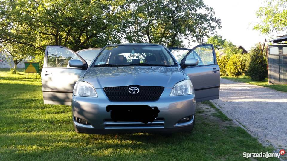Toyota Corolla 2003r małopolskie Stare Żukowice
