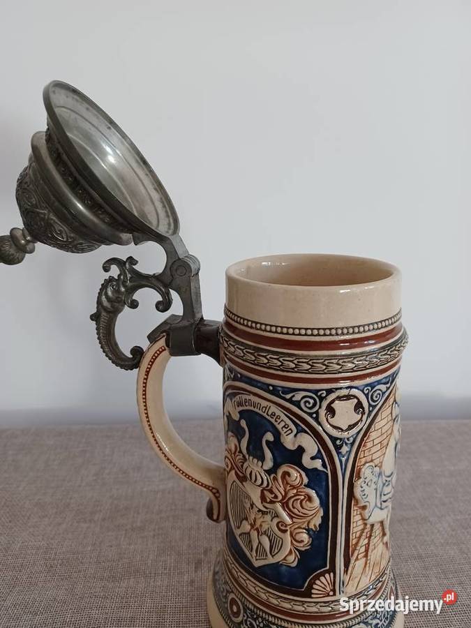 Kufel kolekcjonerski Ceramika kon XVIII w