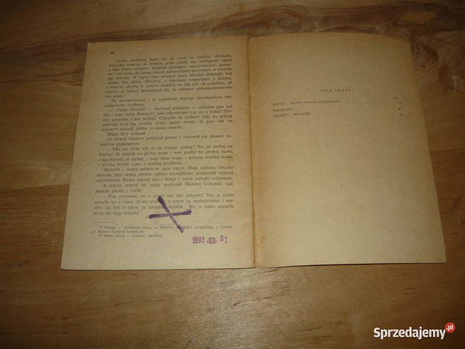 Mendel Gdański wydanie drugie Nowy Sącz