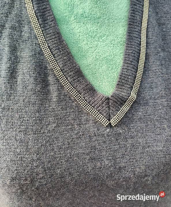 Sweter wełniany Mango Violeta plus size S L 40 zachodniopomorskie Szczecin