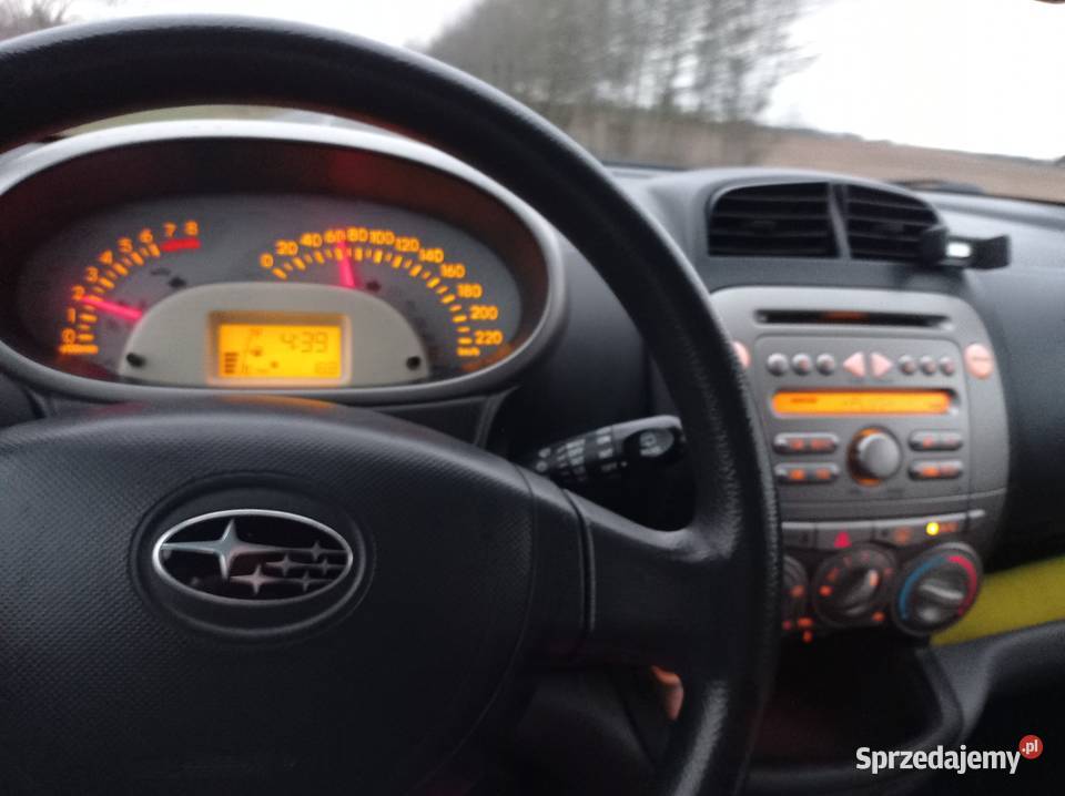 Subaru Justy 10 2008 benzyna Tarnów sprzedam