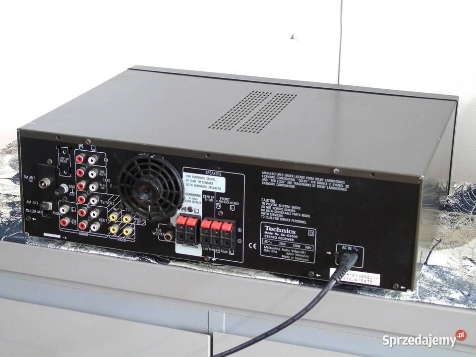 Wzmacniacz z radiem Technics SAEX 300 sprawny i Jasło