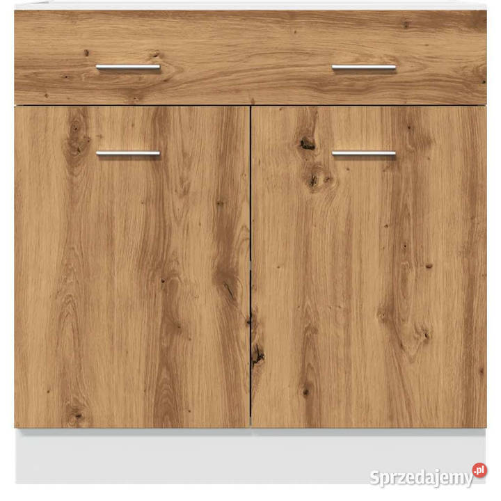 Szafka z szufladą dąb artisan 80x46x815 WM856093 Warszawa