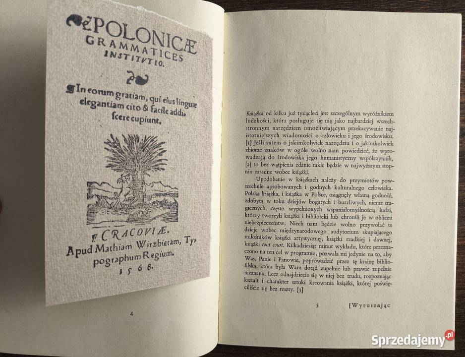 O godności książki w Polsce Aleksander Gieysztor Warszawa