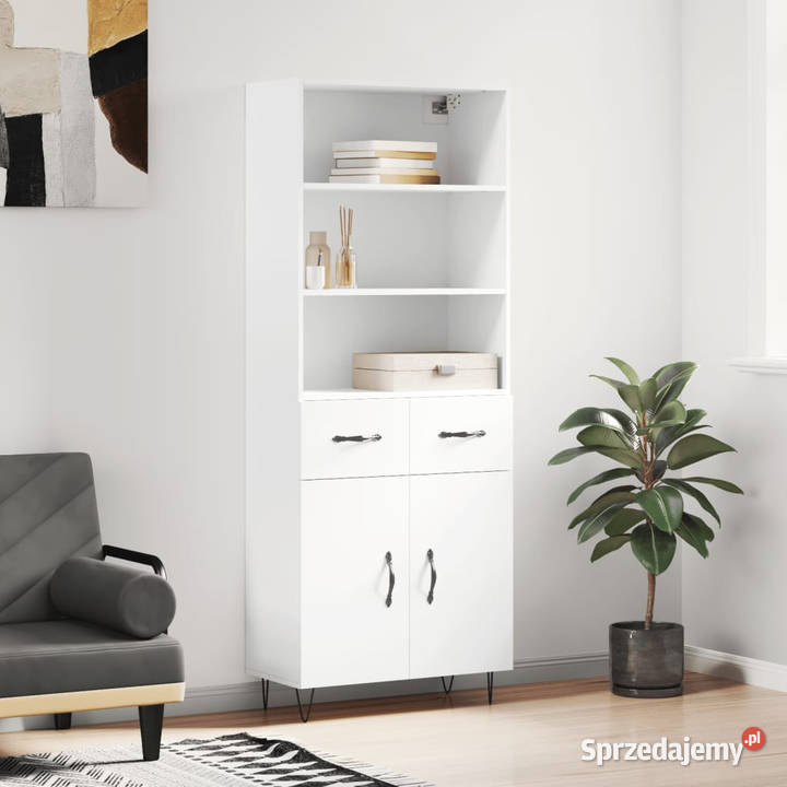 Witrynka biała 695x34x180 materiał Warszawa